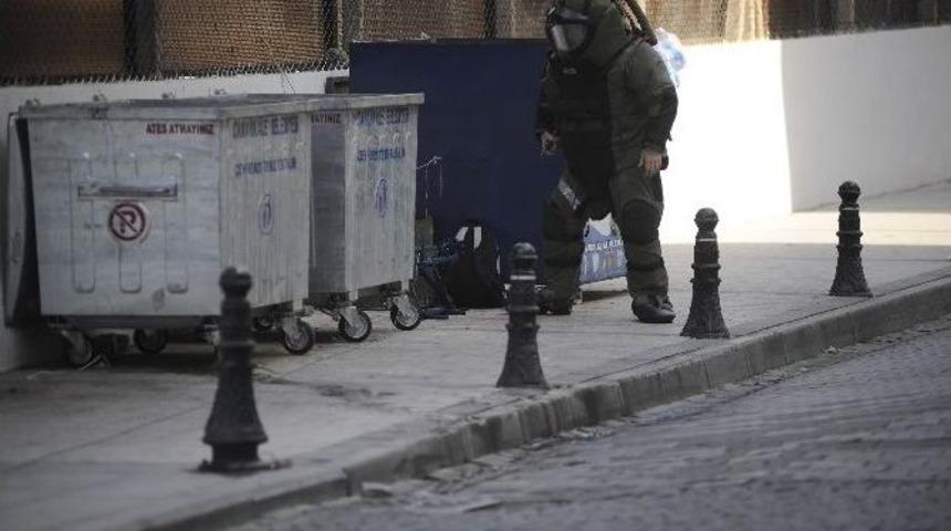 Askeriye Önüne Bırakılan Şüpheli Çanta Paniğe Yol Açtı