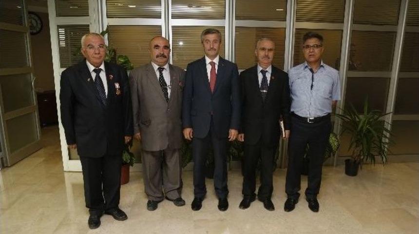 Başkan Tahmazoğlu, Gazi Temsilcilerini Ağırladı