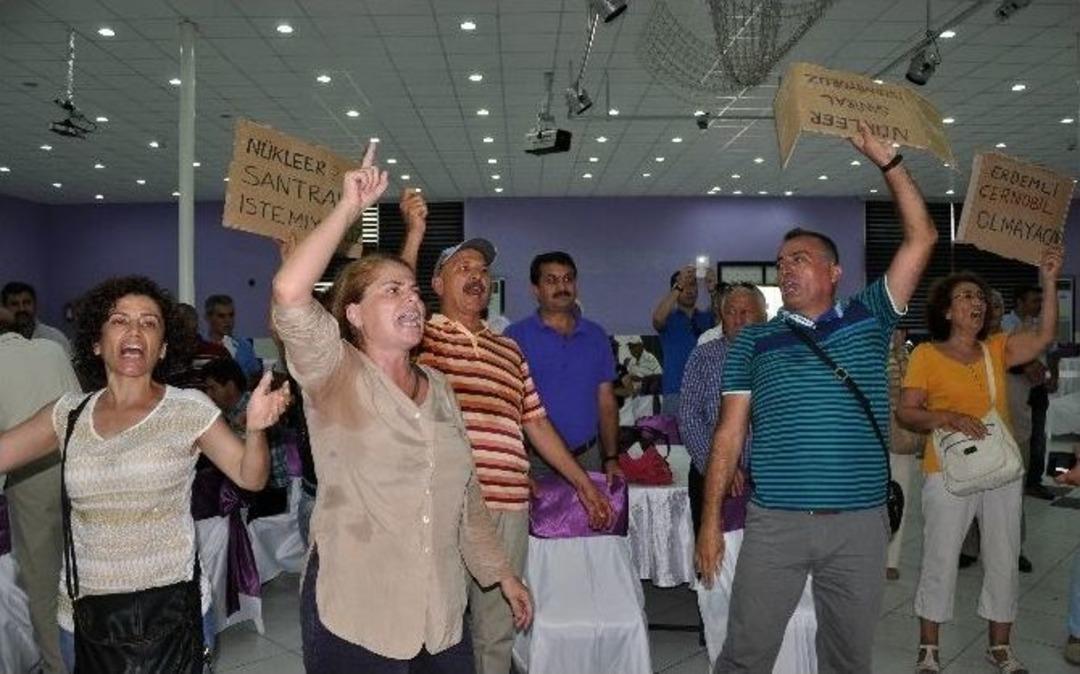 Mersin&rsquo;de N&uuml;kleer Protestosu