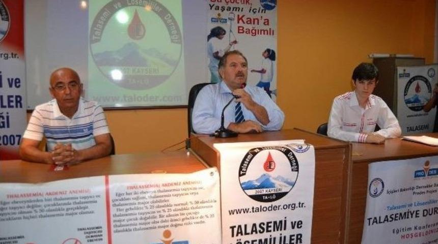 Talasemi Ve L&ouml;semililer Derneğinden &rsquo;talasemiye Duru Diyelim&rsquo; Eğitim Konferansı