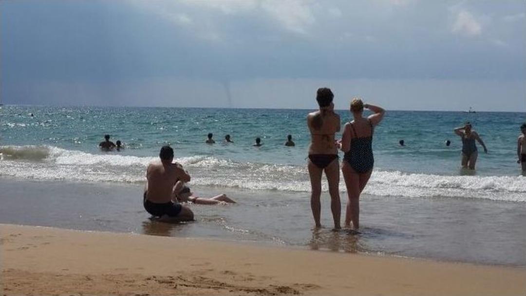 Alanya&rsquo;da Turistlerin Hortum Keyfi