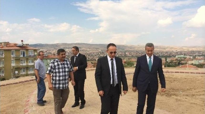 Başkan Saygılı Belediye &Ccedil;alışmalarını İnceledi