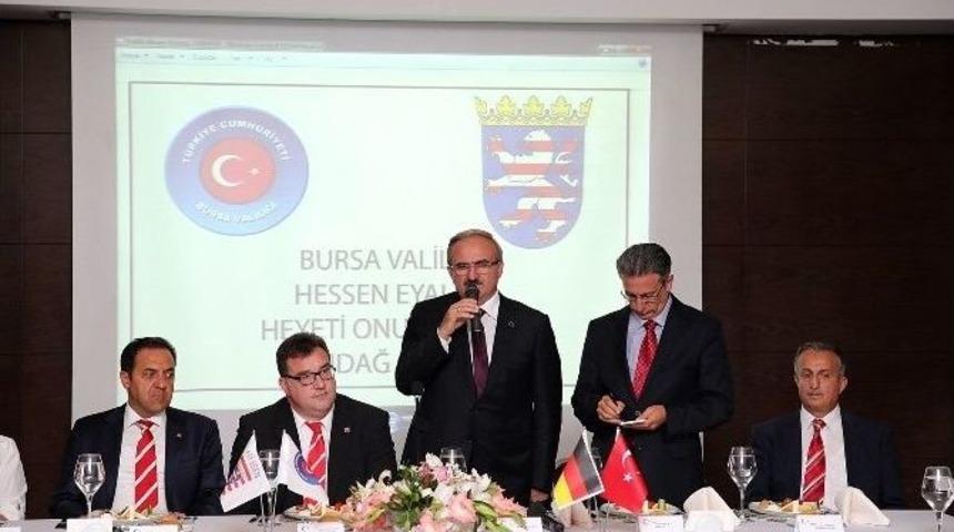 Bursa-hessen İş Birliği 5. Yılında