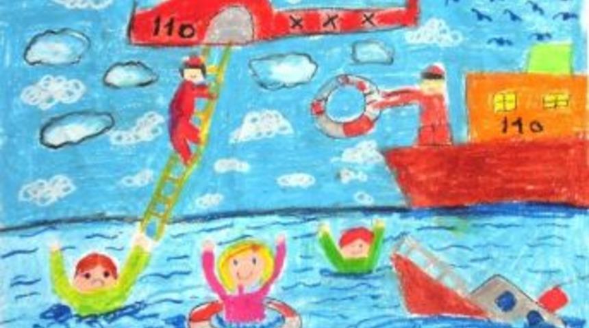 İtfaiye&rsquo;nin Resim Yarışması Sonu&ccedil;landı