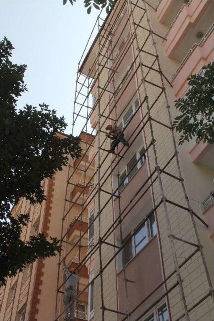 (özel Haber) Ölüme Meydan Okuyan İnşaat İşçileri G4