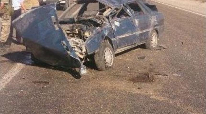 Batman Diyarbakır Yolunda Kaza: 2 Yaralı