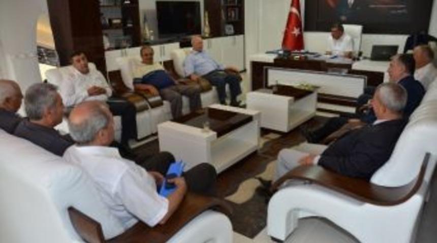 Eski Milletvekili Mira&ccedil; Akdoğan&rsquo;dan Başkan Selahattin G&uuml;rkan&rsquo;a Ziyaret