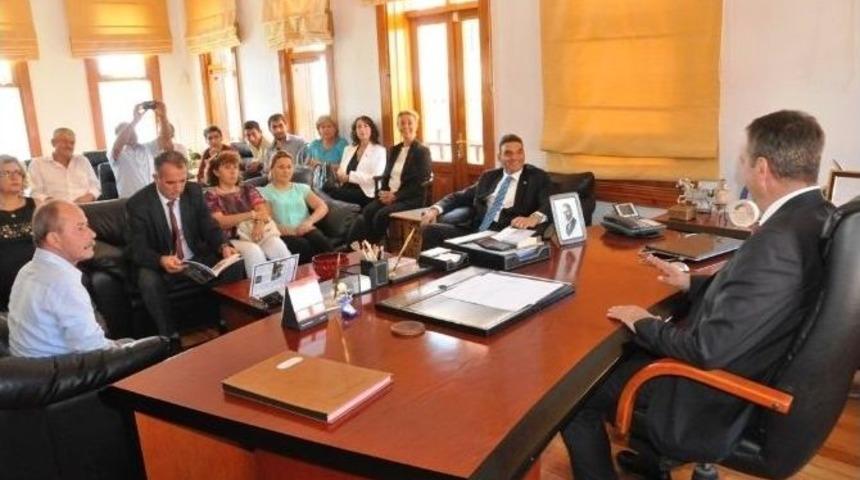 Umut Oran, Başkan Gen&ccedil;er&rsquo;i Ziyaret Etti