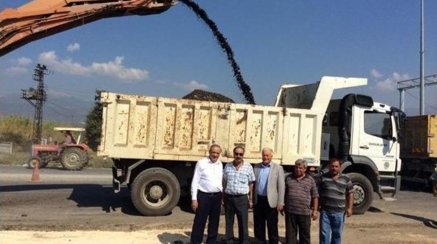 &Ouml;demiş&rsquo;te Yol Seferberliği Başladı