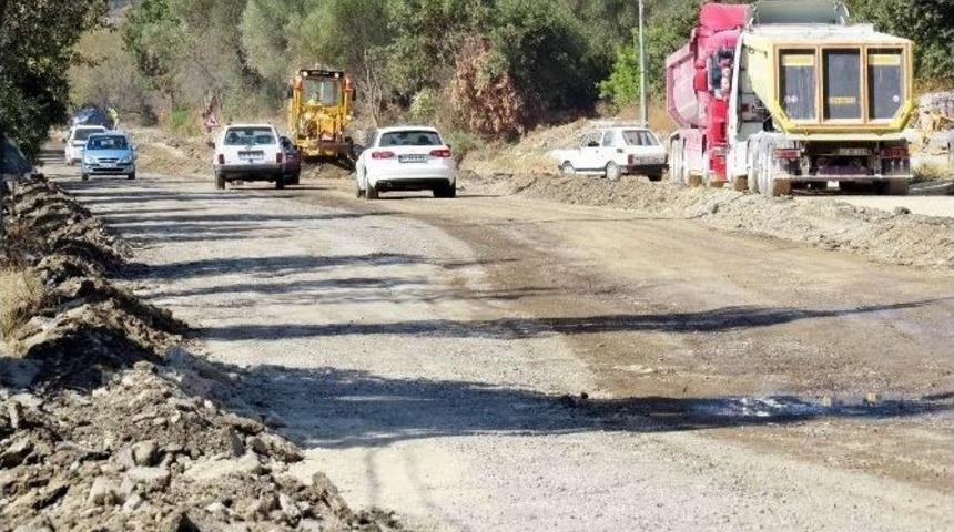 Knidos Yolu Genişletiliyor