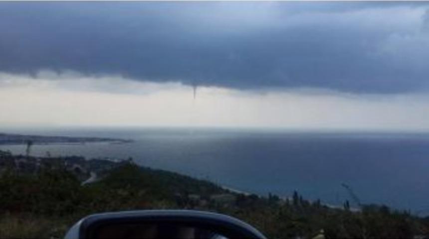 Sinop&rsquo;ta Ortaya &Ccedil;ıkan Hortum G&ouml;renleri Şaşırttı