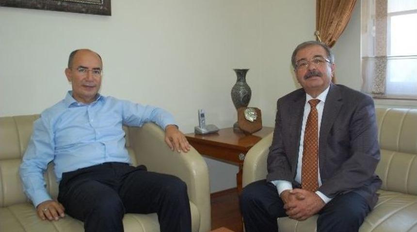 Kaymakam Nazlı&rsquo;dan &Ouml;zacar&rsquo;a Veda Ziyareti