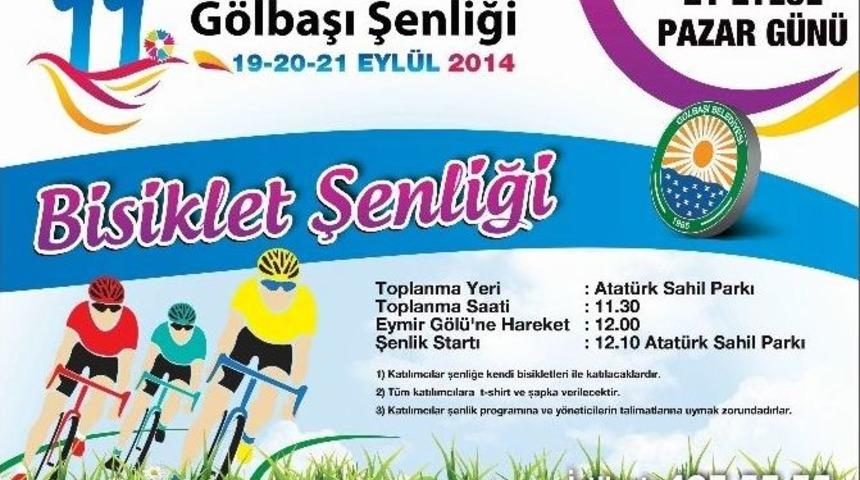 Mogan&rsquo;dan Eymir&rsquo;e Bisiklet Yarışı