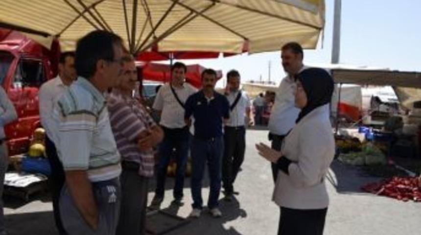 Başkan Toru Loras Pazar Yerini Denetledi