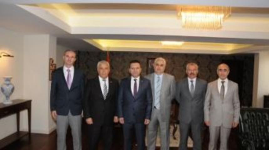 Vali Aksoy&rsquo;a Hayırlı Olsun Ziyareti