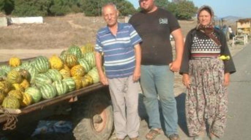 Yol Kenarları Kavun Karpuz Pazarı Oldu