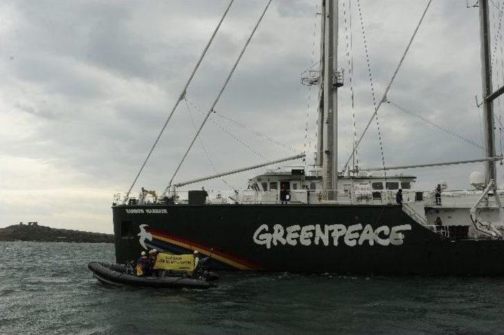 Greenpeace Gemisi Karabiga’da G3