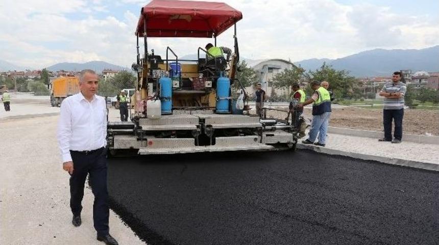 Denizli&rsquo;de Yol &Ccedil;alışmaları Devam Ediyor