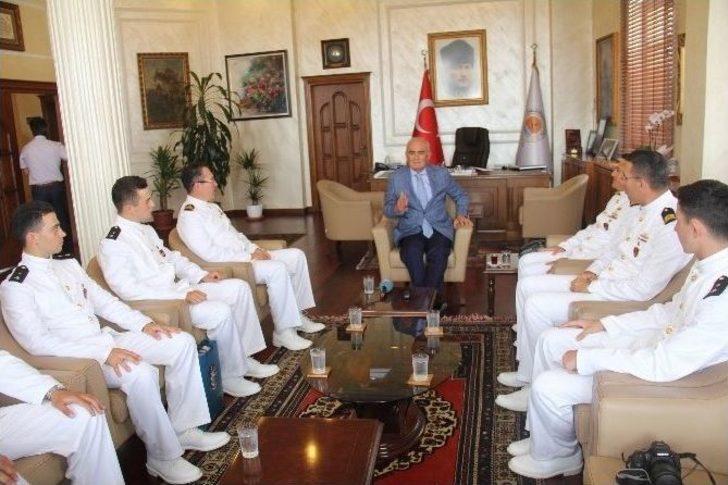 Komutanlardan Başkan Yılmaz’a Ziyaret G3