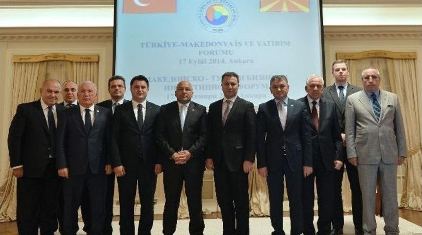 Makedonya Başbakanı Gruevskı&rsquo;den T&uuml;rk İşadamları&rsquo;na Yatırım Daveti