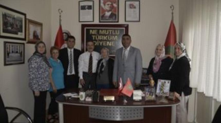 Başkan Ata&ccedil;&rsquo;tan T&uuml;rkiye Harp Malul&uuml; Gaziler Şehit Ve Dul Yetimler Derneği&rsquo;ne Ziyaret