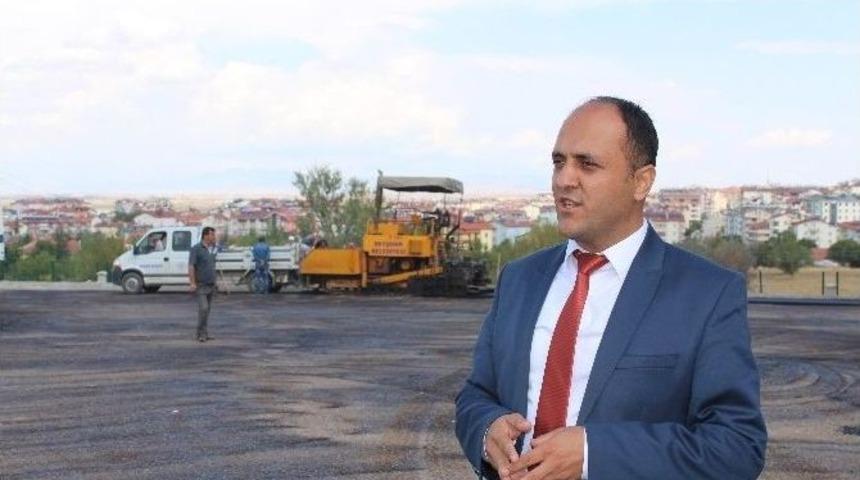 Beyşehir Fen Lisesi Bah&ccedil;esi Asfaltlandı