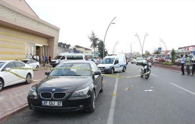 Kemer Tekirovaspor Başkanına Silahlı Saldırı