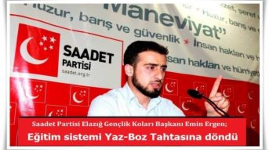 SP Gen&ccedil;lik Kollarından Eğitim Sistemi A&ccedil;ıklaması