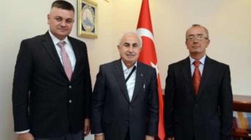 &Ccedil;eltik &Uuml;reticilerinden Vali Şahin&rsquo;e Ziyaret