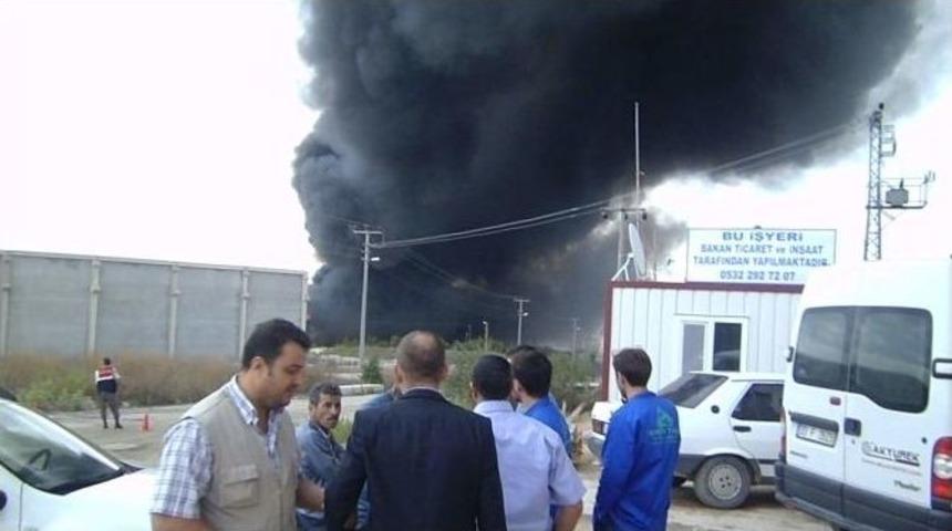 Hayrabolu Osb&rsquo;de Yangın