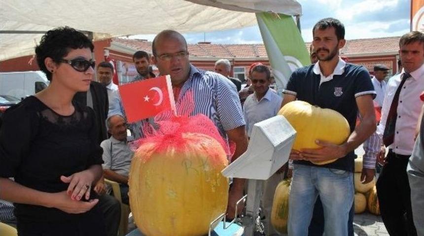 18 Kiloluk Kabak G&ouml;renleri Şaşırttı