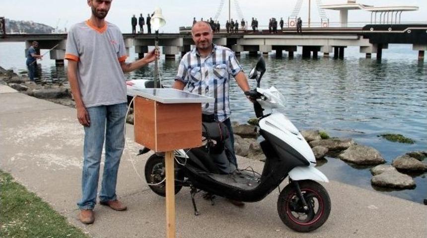 G&uuml;neş Enerjili Şarjmatik