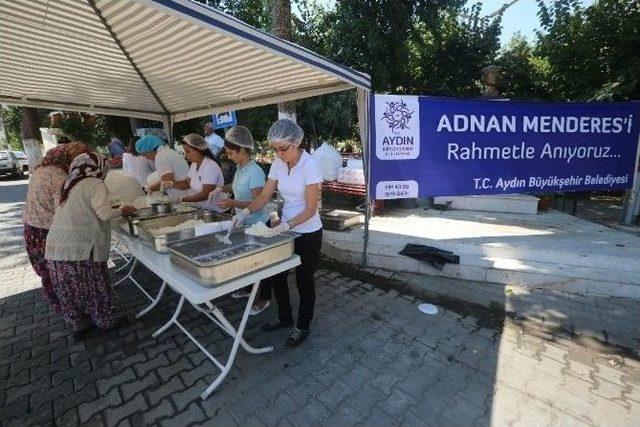 Aydın Büyükşehirden Menderes’e Pilav Hayrı