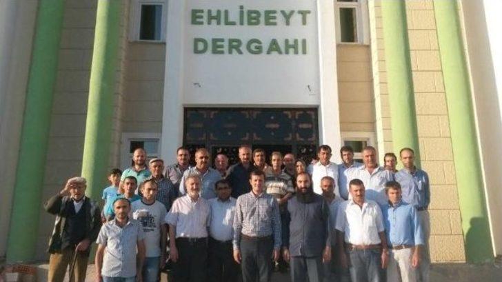 Çerkezköy Belediye Başkanı Vahap Akay, Ehli Beyt Dergahı’nı Ziyaret Etti