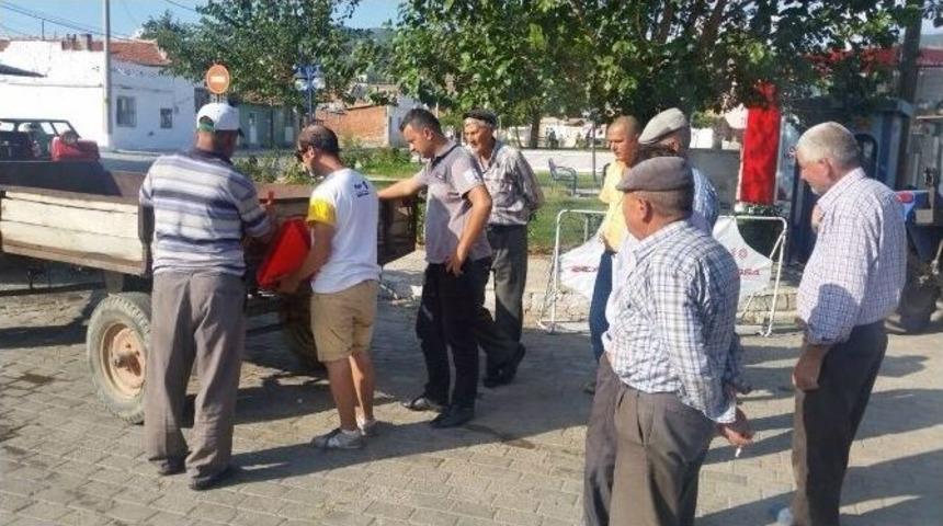 Aydınlı &Ccedil;ift&ccedil;ilere Trafik G&uuml;venliği Eğitimi