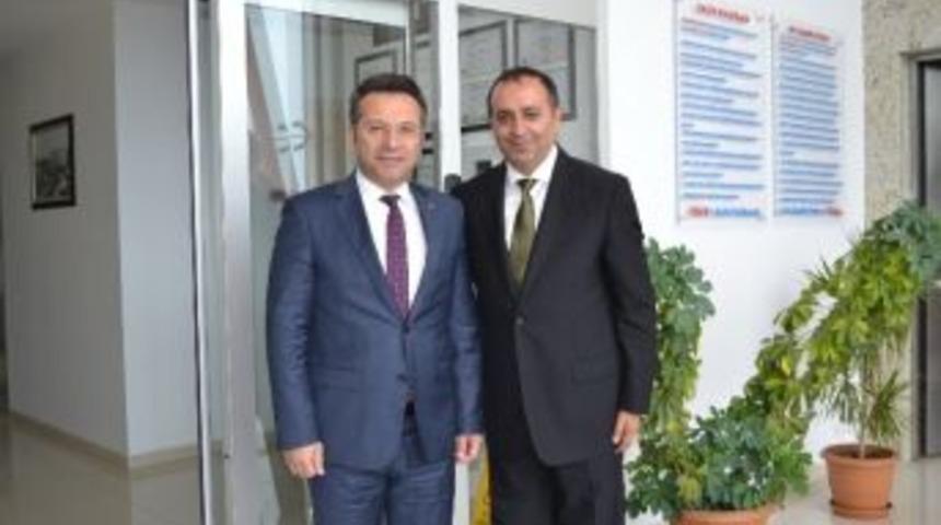 Vali Aksoy&rsquo;dan T&uuml;rkoğlu&rsquo;na Ziyaret