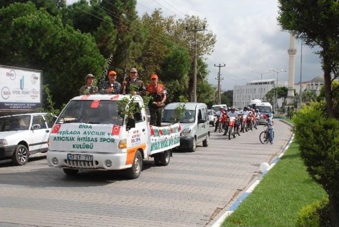 Biga&rsquo;nın Kurtuluşunun 92. Yıl D&ouml;n&uuml;m&uuml; Kutlandı