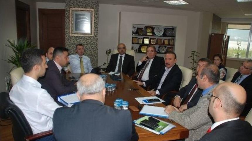 Başkan Doğan Genel Sekreter B&uuml;y&uuml;kakın İle Bir Araya Geldi