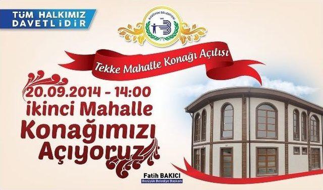 Bozüyük’ün İkinci Mahalle Konağı Açılış İçin Gün Sayıyor