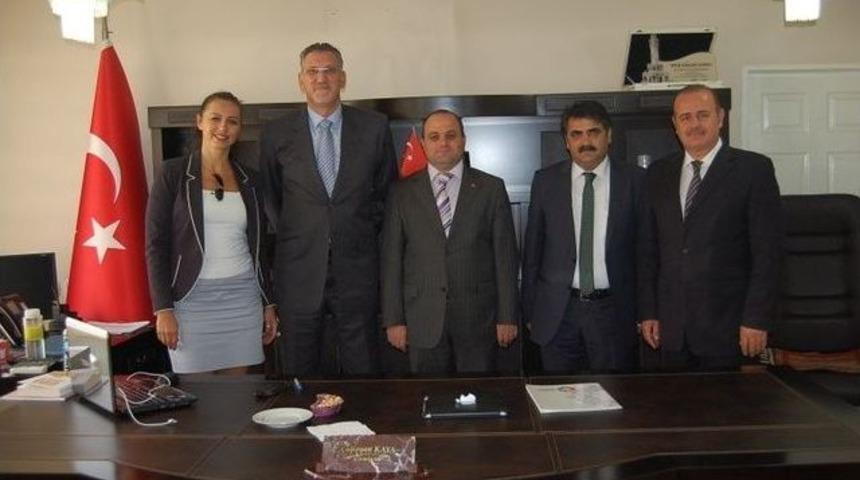 Eder&rsquo;den Kaymakam Kaya&rsquo;ya Ziyaret