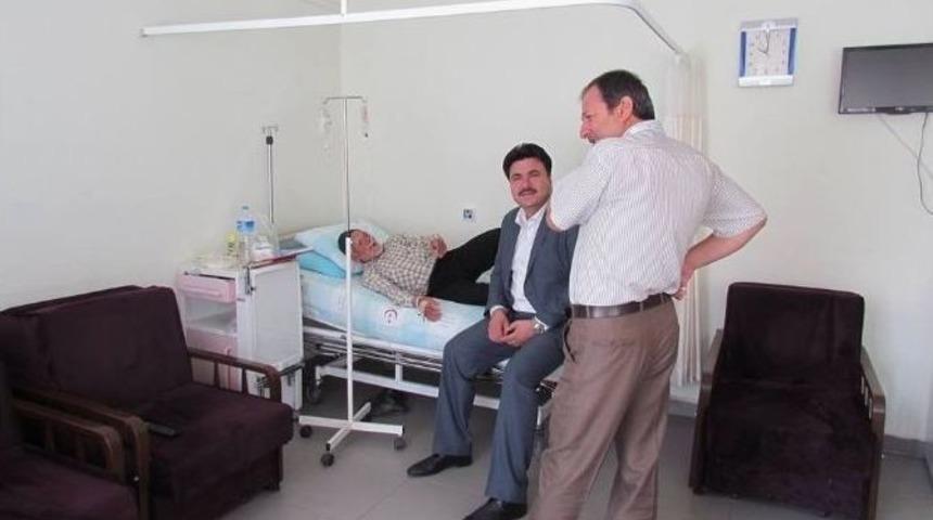 Başkan Ersoy&rsquo;dan Hastane Ziyareti