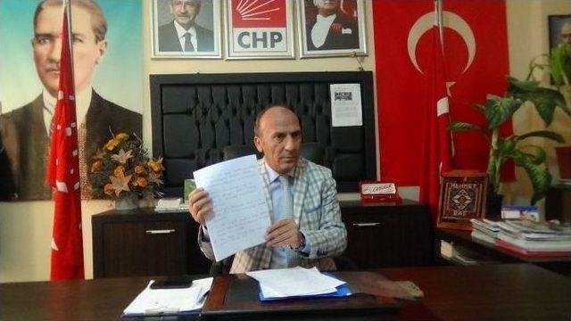 Chp’li Baş’tan Rektöre Tepki