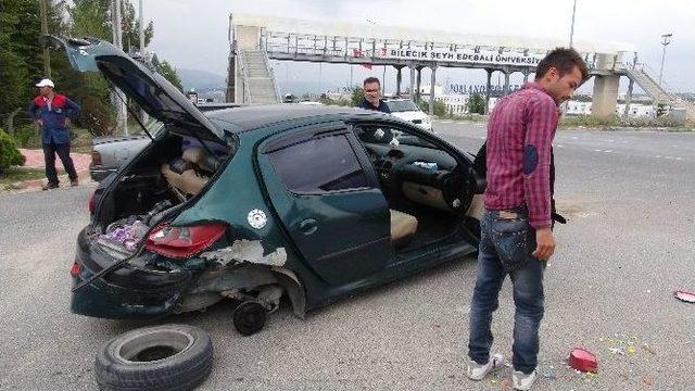 Bilecik’te Trafik Kazası: 1 Yaralı