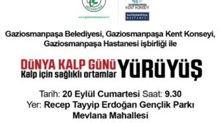 Gaziosmanpaşa &lsquo;kalp Sağlığı&rsquo; İ&ccedil;in Y&uuml;r&uuml;yor