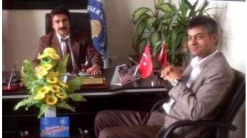 Kaymakam Karaboran Veda Ziyaretlerini S&uuml;rd&uuml;r&uuml;yor