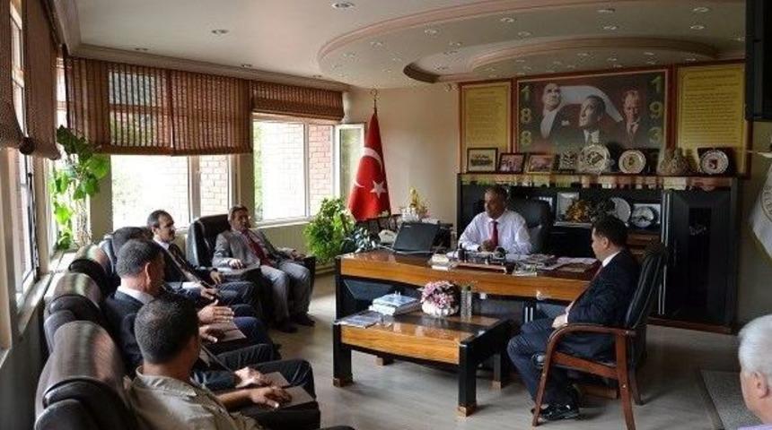 Bilecik İl Milli Eğitim M&uuml;d&uuml;r&uuml;nden Bayırk&ouml;y Belediye Başkanına Ziyaret