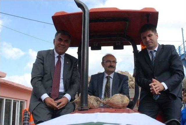 Burdur Şeker Fabrikası Pancar Alımları Başladı