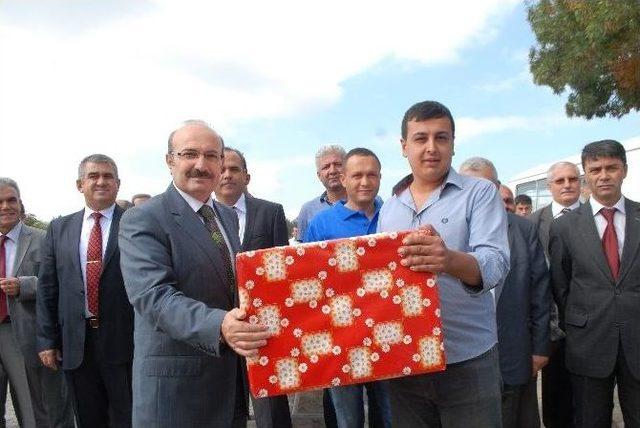 Burdur Şeker Fabrikası Pancar Alımları Başladı