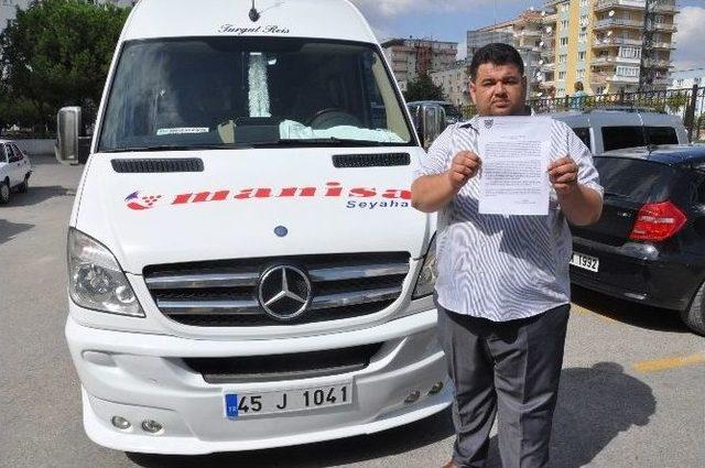 Manisalı Servis Şoförlerinden İzmir Tepkisi