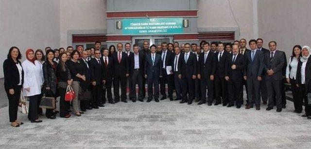 Tkhk Başkan Yardımcısı Özgül’den Tkhk Afyonkarahisar Genel Sekreterliğine Ziyaret